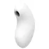 Satisfyer - vibrator clitoridian cu unde de aer - model Vulva Lover 2 - alb