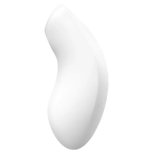 Satisfyer - vibrator clitoridian cu unde de aer - model Vulva Lover 2 - alb