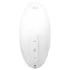 Satisfyer - vibrator clitoridian cu unde de aer - model Vulva Lover 2 - alb