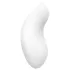 Satisfyer - vibrator clitoridian cu unde de aer - model Vulva Lover 2 - alb