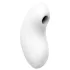 Satisfyer - vibrator clitoridian cu unde de aer - model Vulva Lover 2 - alb