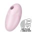 Satisfyer Vulva Lover 3 - stimulator clitoridian cu unde de aer (roz)