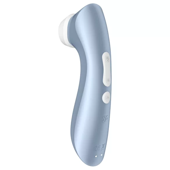 Satisfyer Pro 2+ - stimulator clitoridian cu unde de aer - albastru