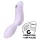 Satisfyer Curvy Trinity 2 - vibrator cu unde de aer 2în1 - mov