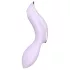 Satisfyer Curvy Trinity 2 - vibrator cu unde de aer 2în1 - mov