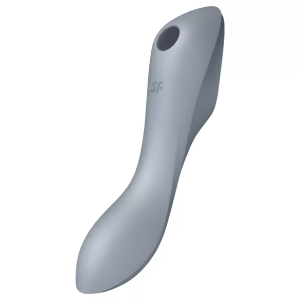 Satisfyer Curvy Trinity 3 - vibrator 2în1 cu unde de aer (gri)