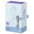 Satisfyer Curvy Trinity 3 - vibrator 2în1 cu unde de aer (gri)