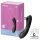 Satisfyer Curvy Trinity 4 - vibrator 2în1 cu unde de aer (negru)
