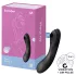 Satisfyer Curvy Trinity 4 - vibrator 2în1 cu unde de aer (negru)