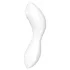 Satisfyer Curvy Trinity 5+ - Vibrator 2în1 controlat prin aplicație (alb)