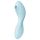 Satisfyer Curvy Trinity 5+ - vibrator inteligent 2în1 (albastru)