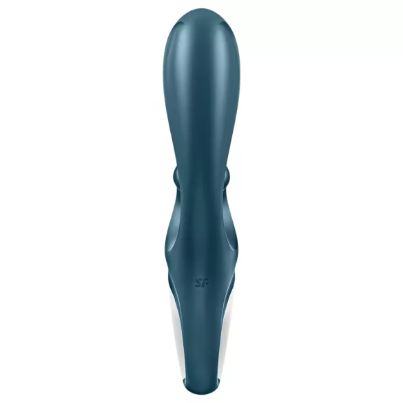 Satisfyer Hug Me - Vibrator cu braț pentru clitoris controlat prin aplicație (albastru)