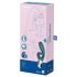 Satisfyer Hug Me - vibrator inteligent cu braț pentru clitoris (albastru)