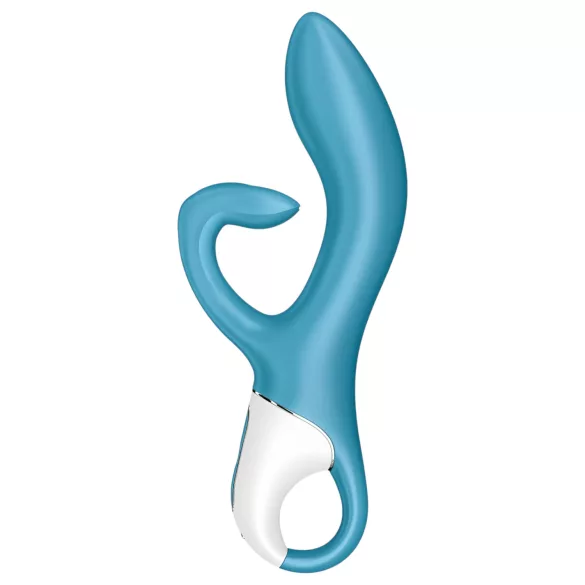 Satisfyer Embrace Me - vibrator cu braț pentru clitoris, reîncărcabil, turcoaz