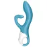 Satisfyer Embrace Me - vibrator cu braț pentru clitoris, reîncărcabil, turcoaz