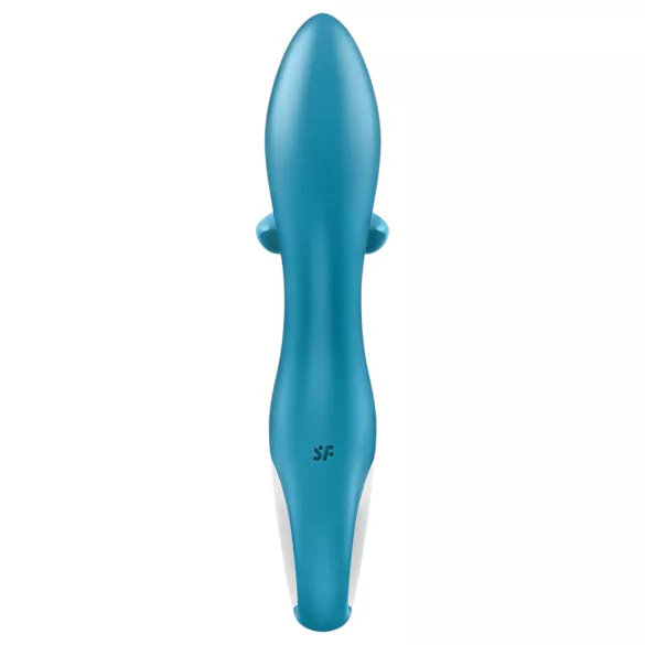 Satisfyer Embrace Me - vibrator cu braț pentru clitoris, reîncărcabil, turcoaz