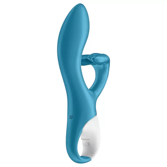 Satisfyer Embrace Me - vibrator cu braț pentru clitoris, reîncărcabil, turcoaz