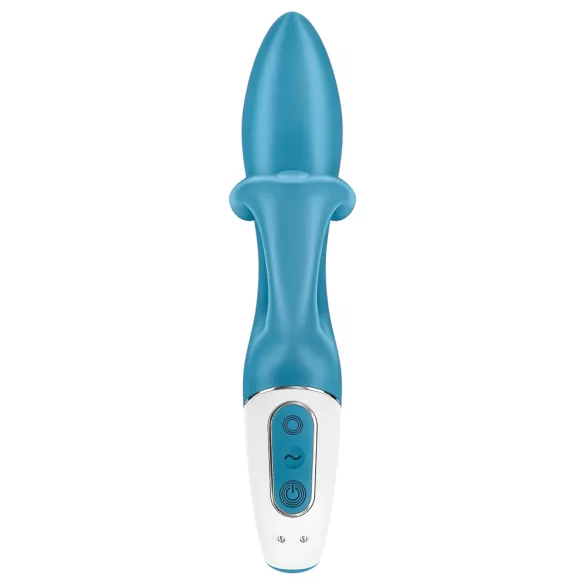 Satisfyer Embrace Me - vibrator cu braț pentru clitoris, reîncărcabil, turcoaz