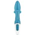 Satisfyer Embrace Me - vibrator cu braț pentru clitoris, reîncărcabil, turcoaz