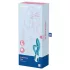 Satisfyer Embrace Me - vibrator cu braț pentru clitoris, reîncărcabil, turcoaz