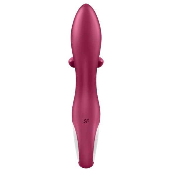 Satisfyer Embrace Me - vibrator cu braț pentru clitoris - reîncărcabil - roșu