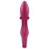 Satisfyer Embrace Me - vibrator cu braț pentru clitoris, reîncărcabil (roșu)