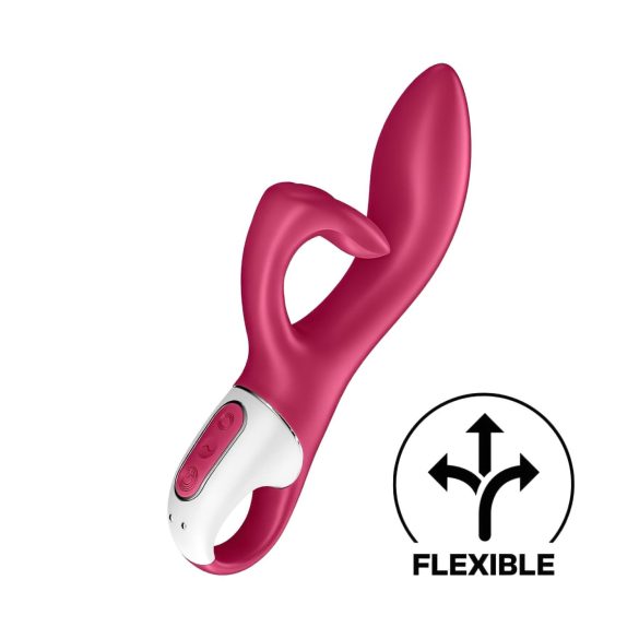 Satisfyer Embrace Me - vibrator cu braț pentru clitoris - reîncărcabil - roșu