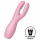 Satisfyer Threesome 3 - vibrator pentru clitoris cu acumulator (roz)
