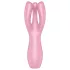 Satisfyer Threesome 3 - vibrator pentru clitoris cu acumulator (roz)
