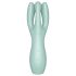 Satisfyer Threesome 3 - vibrator clitoridian (mentă)