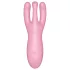 Satisfyer Threesome 4 - Vibrator clitoridian controlat prin aplicație (roz)