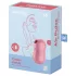 Satisfyer Cotton Candy - vibrator clitoridian cu unde de aer - coral