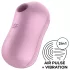 Satisfyer Cotton Candy - vibrator clitoridian cu unde de aer - reîncărcabil