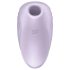Satisfyer Pearl Diver - vibrator clitoridian cu unde aer (mov)