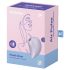 Satisfyer Pearl Diver - vibrator clitoridian cu unde aer (mov)