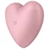 Satisfyer Cutie Heart - vibrator clitoridian cu pulsații aer - reîncărcabil