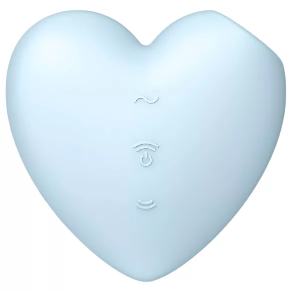 Satisfyer Cutie Heart - vibrator clitoridian cu unde de aer - reîncărcabil