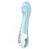 Satisfyer Air Pump Vibrator 5 - vibrator inteligent pompatabil (albastru)