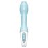 Satisfyer Air Pump Vibrator 5 - vibrator inteligent pompatabil (albastru)
