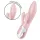 Satisfyer - Vibrator cu pompare Air Pump Bunny 3 - silicon roz