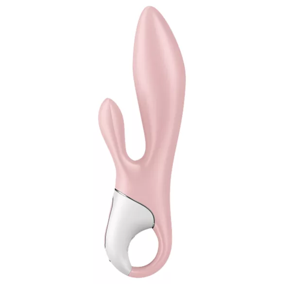 Satisfyer - Vibrator cu pompare Air Pump Bunny 3 - silicon roz