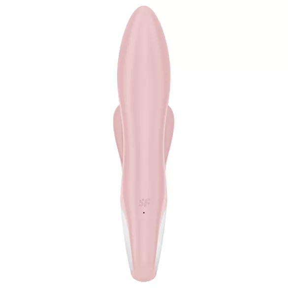 Satisfyer - Vibrator cu pompare Air Pump Bunny 3 - silicon roz