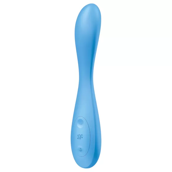 Satisfyer G-spot Flex 4 - vibrator pentru punctul G controlat prin aplicație (turcoaz)