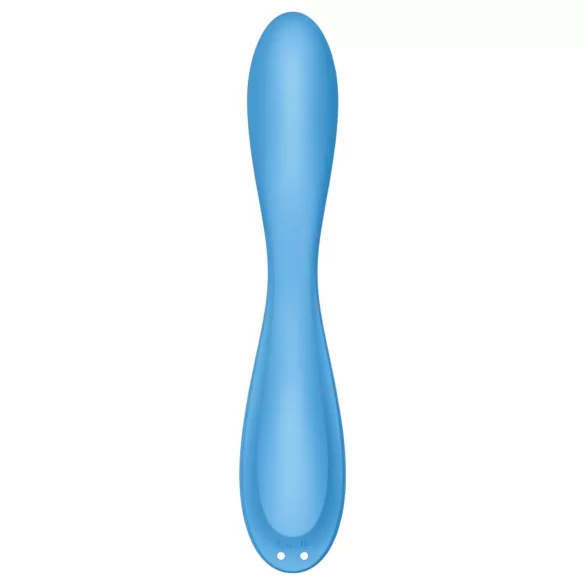 Satisfyer G-spot Flex 4 - vibrator pentru punctul G controlat prin aplicație (turcoaz)