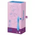 Satisfyer G-spot Flex 4 - vibrator pentru punctul G controlat prin aplicație (turcoaz)