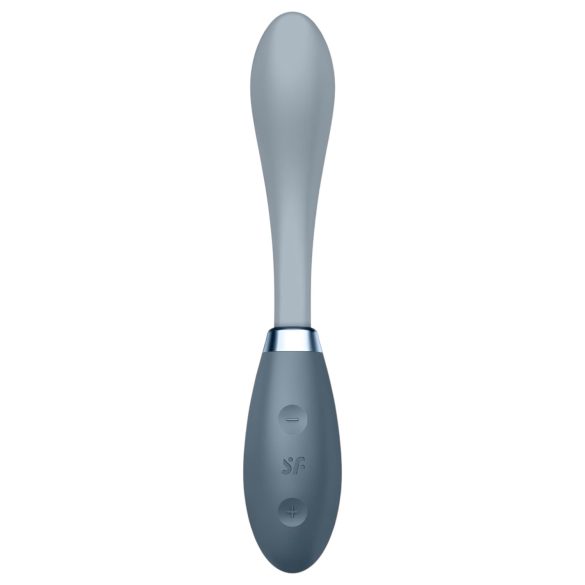 Satisfyer G-Spot Flex 3 - Vibrator pentru punctul G, reîncărcabil (gri)