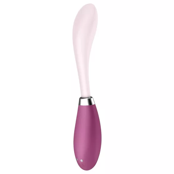 Satisfyer G-Spot Flex 3 - vibrator pentru punctul G reîncărcabil - roz-roșu