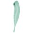 Satisfyer Twirling Pro - vibrator 2în1 inteligent pentru clitoris (mentă)