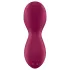 Satisfyer Exciterrr - vibrator clitoridian cu bile rotative - roșu