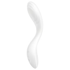   Satisfyer Rrrolling - vibrator G-punct cu bilă mobilă (alb)
